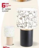 €99  6  D-Lampe à poser 