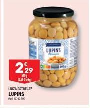 229  500  JASA  LUIZA ESTRELA LUPINS M5012290  LUPINS 