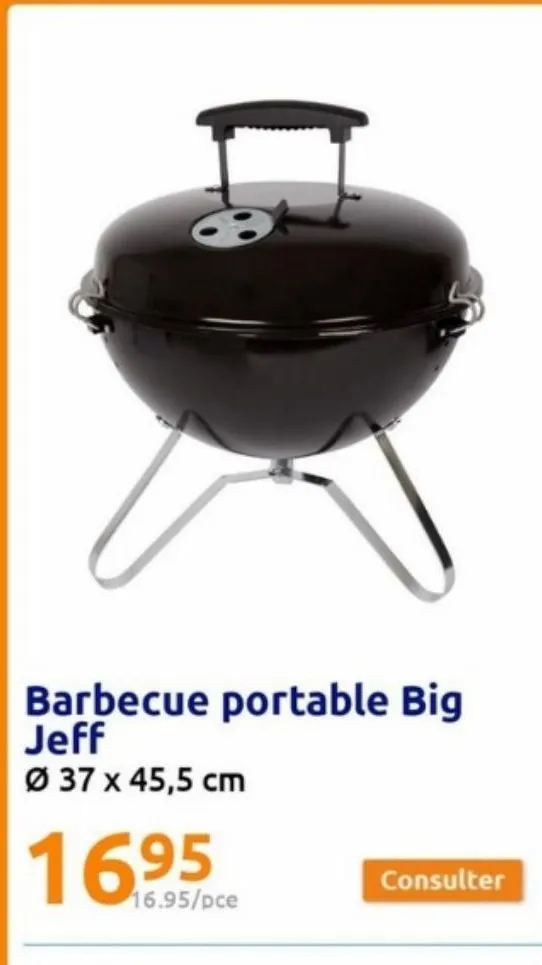 barbecue portable big jeff