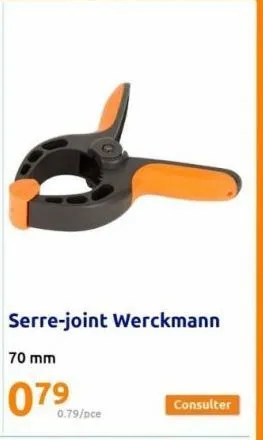 serre-joint werckmann