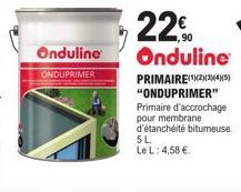 Promo: Onduline OnduPrimer Primaire 5L à seulement 4,58 €!.