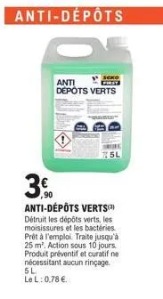 produit anti-dépôts sexo first : 90% de réduction, traite jusqu'à 25 m² - préventif et curatif!