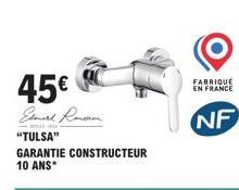 Ronson Edmark: Tulsa à 45€, Garantie Constructeur 10 Ans & Fabriqué en France NF!