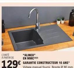 l'unité a partir de  129€  "alineo" en mmc) 