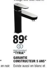 l  89€  ideal standard "tyria"  garantie 