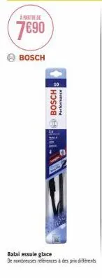 a partir de  7€90  bosch  performance  tif bosch 