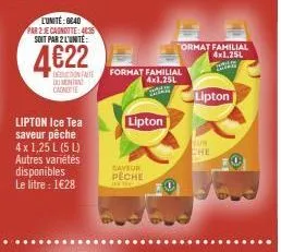 pêche lipton