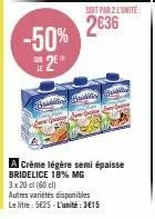 crème bridélice