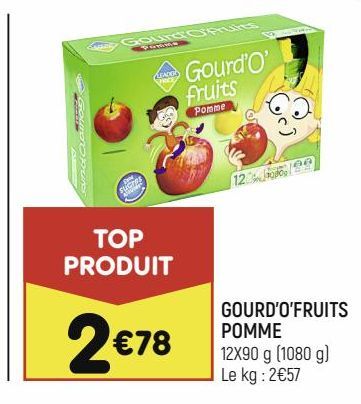 GOURD'O'FRUITS POMME