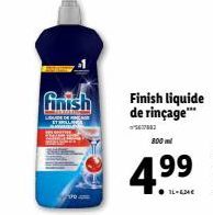 Produit Finishers 800 ml - 4,9⁹9 IL-EXE : Finissez votre rinçage liquide avec ce produit au prix promotionnel !