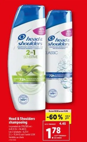 thé head & shoulders