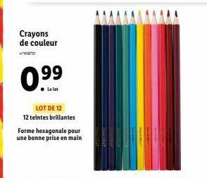 crayons de couleur 