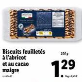 biscuits feuilletés 