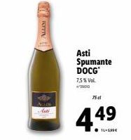 KITT  Asti Spumante DOCG  7,5% Vol.  2010  75 cl  4.49  11-599€ 