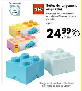 rangement LEGO