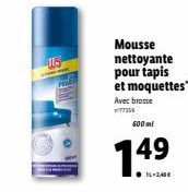 mousse nettoyante 