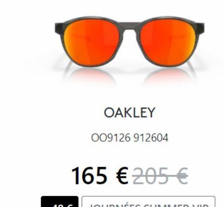 OAKLEY  009126 912604  165 € 205 € 