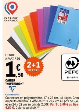 couverture clairefontaine