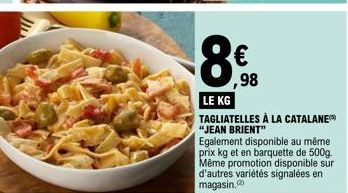 tagliatelles 