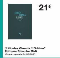 L'Abîme de Kias Carime Chemla: le Best-Seller de Nicolas Chemla Maintenant à 21€!