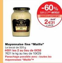 mayonnaise Maille