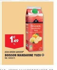 149  11  Boisson da  ASIA GREEN GARDEN BOISSON MANDARINE YUZU RM5009375 