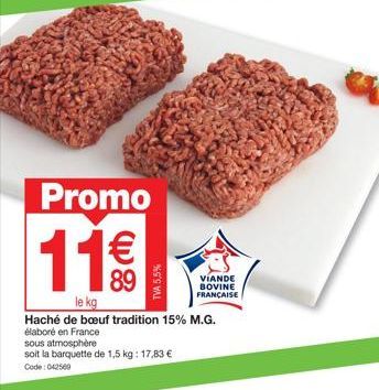 viande bovine Promo