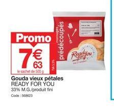 Promo! Saboun Gouda Vieux Pétales 33% M.G. - 500g - €63 - 568623