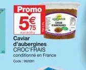 caviar promo