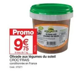 légumes promo