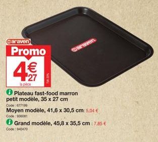 plateau Promo