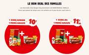 Promos de Burger King | Le Bon Deal Des Familles | 12/05/2022 - 22/05/2022
