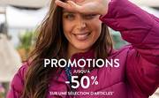 Promos de Promod | Promotions jusqu'a -50% sur une selection d'articles | 23/11/2022 - 30/11/2022